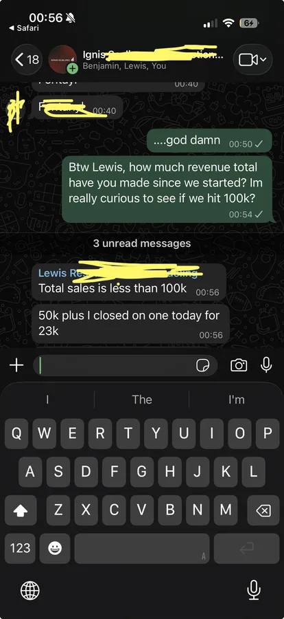 Client message