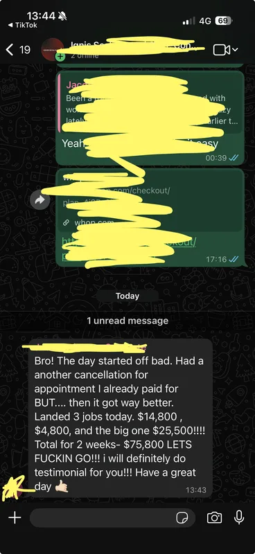 Client message