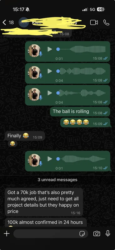 Client message